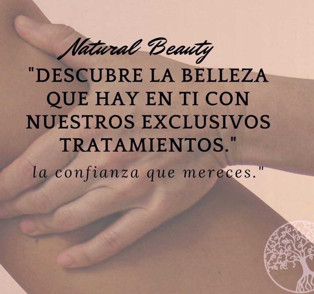 Descubre la belleza que hay en ti con los exclusivos tratamientos de Natural Beauty.

✅ Nuestro compromiso es resaltar tu belleza natural y hacerte sentir radiante. Permítenos brindarte la confianza que mereces. ✨💖

#bellezanural #tratamientosexclusivos #confianzatotal 
#naturalbeauty
#Cuidaturostro
#andorralover
#tuestetica
#nosencantacuidardeti
#siempremasbellas