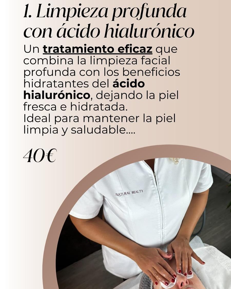 Ja les estaves esperant… aquí tens les noves promocions perquè les puguis gaudir durant tot el mes de novembre 📆 tant per tu, com si vols fer un regal 🎁 t'esperem 🫵 . #naturalbeauty#bellezanatural#promocionesestetica#noviembre##rutinafacial #limpiezafacial #naturalbeauty #acidohialuronico #tratamientofacial